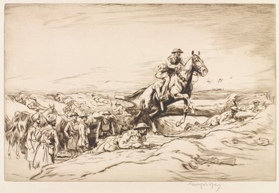 لانسر الثانية في إبهي الأول ديسمبر 1917. بواسطة جورج صوبر