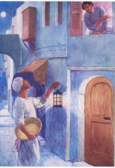 الجار غير الودي ، من كتاب مصور الكتاب المقدس الذي نشره توماس نيلسون ، ج 1950 بواسطة جورج صوبر