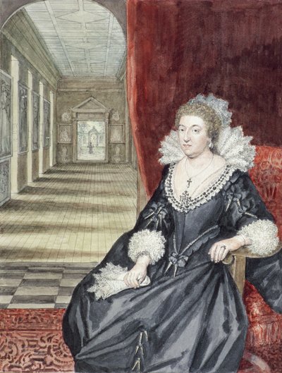 Aletheia ، كونتيسة أروندل ، بقلم جورج فيرتيو (1684-1756) ج .1730 بواسطة جورج فيرتو