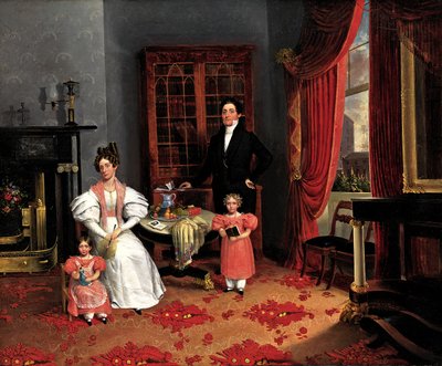 عائلة جون ك. أيمار ، كاليفورنيا. 1833. بواسطة جورج دبليو تويبل
