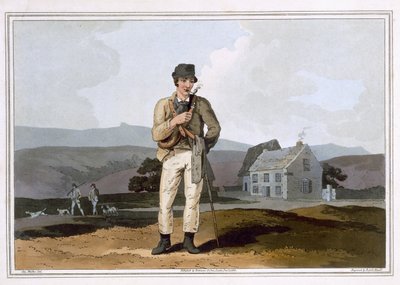 The Moor Guide ، الذي نقشه روبرت هافيل إيلدر ، نشر عام 1814 من قبل روبنسون وابنه ليدز بواسطة جورج ووكر