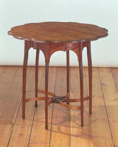 جدول عرضي ، صنع لشركة Morris & Co. ، c.1885 (الماهوجني) بواسطة جورج واشنطن جاك