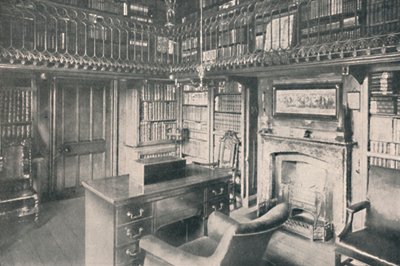 دراسة السير والتر سكوتس ، أبوتسفورد ، 1904 بواسطة جورج واشنطن ويلسون