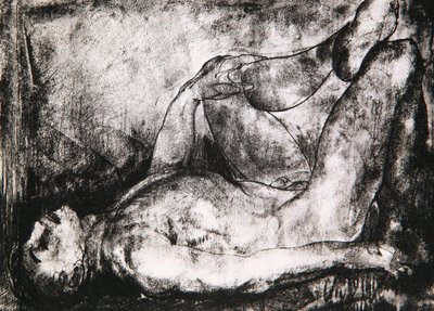 رجل على ظهره ، عاري ، ج .1616 بواسطة جورج ويسلي بيلوز