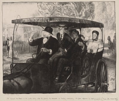 الأحد ، الذهاب إلى الكنيسة: ذكريات صباح أحد الأحد في كولومبوس ، أوهايو ، 1897 بواسطة جورج ويسلي بيلوز