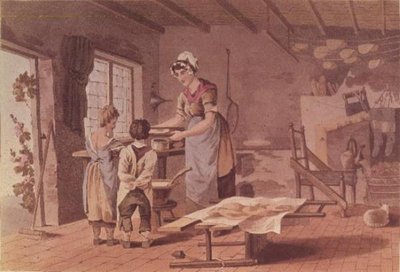 صنع كعك الشوفان ، نقشت بواسطة حانة هافيل براذرز. 1813 بواسطة روبنسون وابنه (انظر أيضًا 56302) بواسطة جورج بعد ووكر