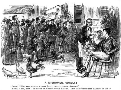 بالتأكيد تسمية خاطئة !، 1880. بواسطة جورج دو مورير