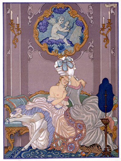 مشهد من غرفة النوم من `` Les Liaisons Dangereuses 