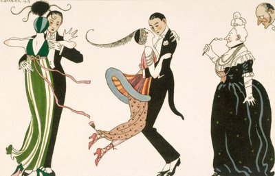 جنون اليوم ، نقشها هـ بواسطة جورج (بعد) الحلاق