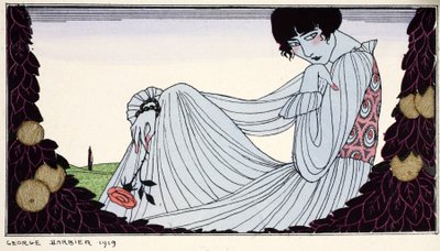 تأمل 1919 (طباعة استنسل) بواسطة جورج حلاق