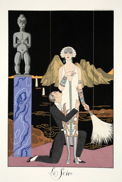 أمسية، من "Falbalas & Fanfreluches، تقويم أنماط الحاضر والماضي والمستقبل" بواسطة جورج حلاق