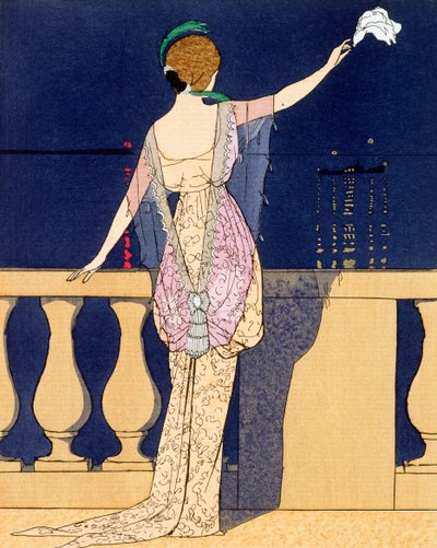 "الوداع في الليل" ، عام 1910 بواسطة جورج حلاق