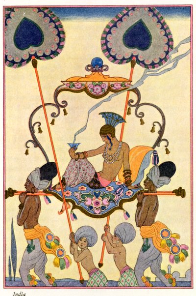 الهند، من حانة "فن العطور". 1912 (طباعة بوشوير) بواسطة جورج حلاق