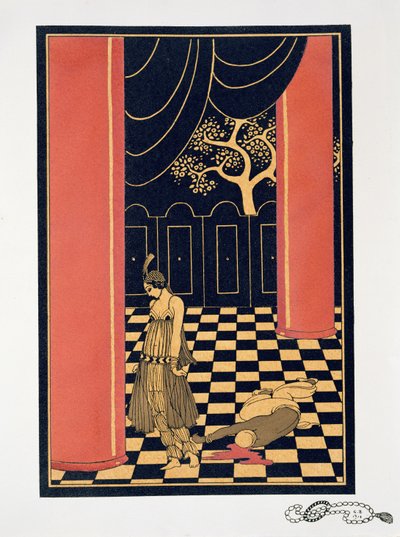 تمارا كارسافينا (1885-1978) في دور البطولة في "ثمار" بواسطة جورج حلاق