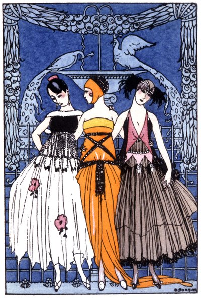 النعم الثلاثة ، ج. 1920 (نقش) بواسطة جورج حلاق