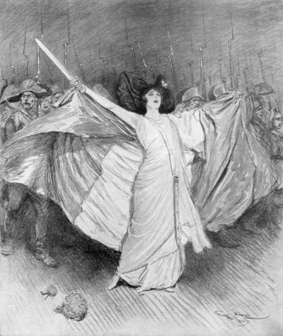 La Marseillaise ، LOpera-Comique ، 6 ديسمبر 1914 1926. بواسطة جورج بيرتين سكوت