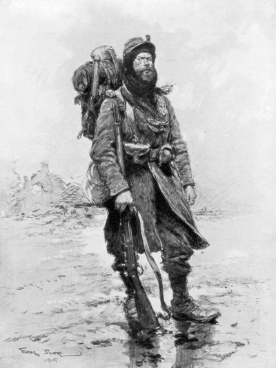 جندي 1915 ، Poilu النموذجية ، 1915 ، 1926. بواسطة جورج بيرتين سكوت