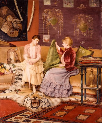 قرار صعب (زيت على قماش) بواسطة جورج كروغيرت