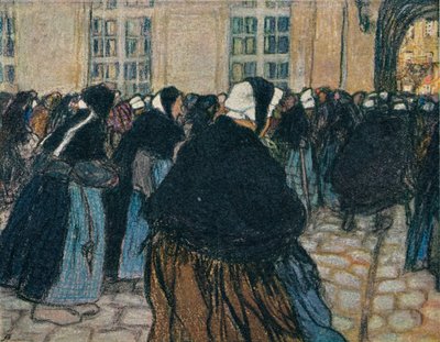 La Rentree A LHospice De La Salpetriere، c1911 بواسطة جورج دوبوي
