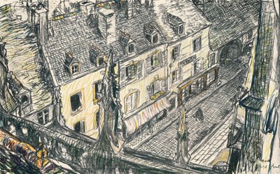 A Rue De Valogne ، c1911 بواسطة جورج دوبوي