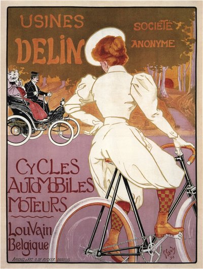 Delin Cycles Automobiles Moteurs ، 1898 بواسطة جورج جودي
