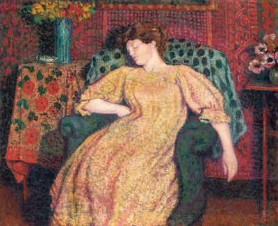 نائماً ، أو La Sieste ، c.1906 بواسطة جورج ليمن