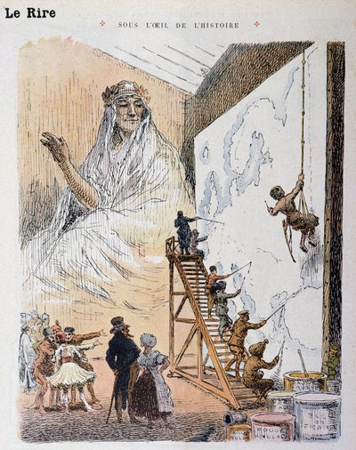 أوروبا. رسم لجورج مونييه (1869-1942). في "" Le Rire Rouge "" بواسطة جورج منيير