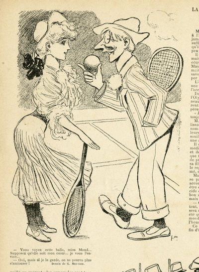 رسم إيضاحي لجورج مونييه (1869-1934) في Le Rire بواسطة جورج منيير