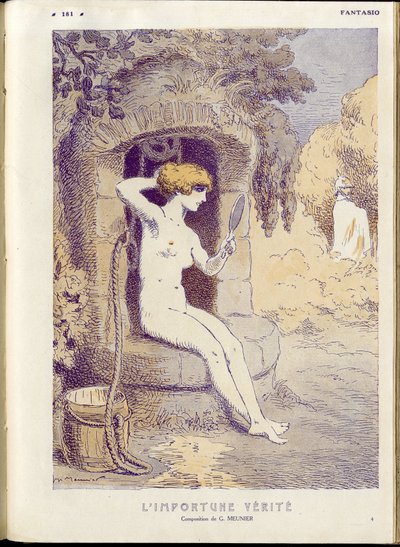 رسم توضيحي لجورج مونييه (1869-1934) في "" Fantasio "" بواسطة جورج منيير
