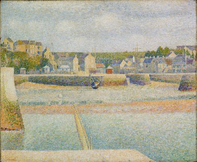 Port-en-Bessin: المرفأ الخارجي (انخفاض المد) بواسطة جورج بيير سورات