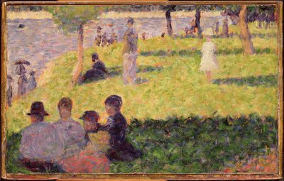 ادرس بعد ظهر أحد أيام الأحد في جزيرة La Grande Jatte بواسطة جورج سورات