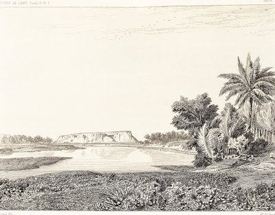 Iraq, view of Babylon, drawing by F, Thomas from engraving by Georges Perrot (1832-1914) and Charles Chipiez (1835-1901), Histoire de l