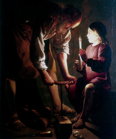 القديس يوسف النجار ، c1640 بواسطة جورج دي لا تور