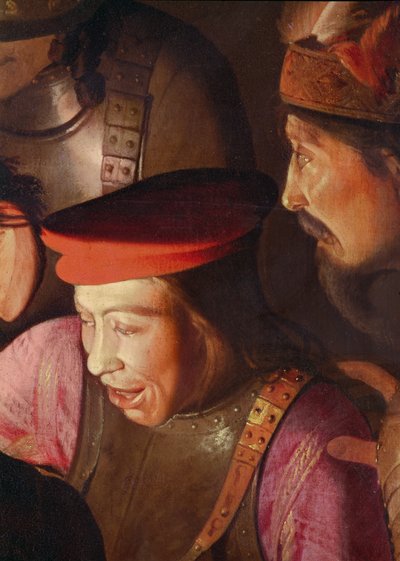 إنكار القديس بطرس ، 1650 (تفاصيل 6279) بواسطة جورج دي لا تور