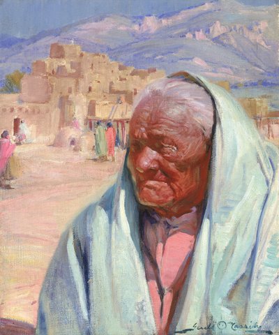 أنطونيو كونشا ، عجوز تاوس ، 1924. بواسطة جيرالد كاسيدي