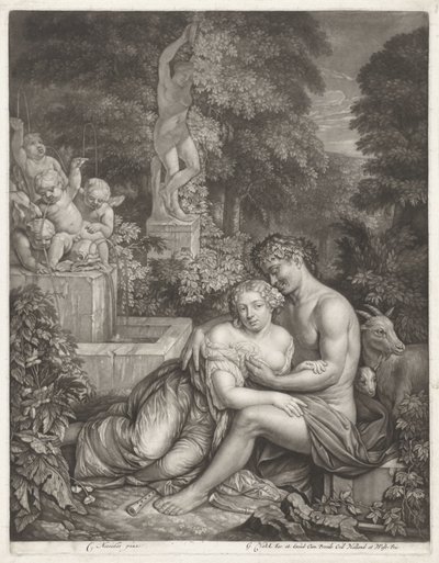 Vertumnus en Pomona بواسطة جيرارد فالك