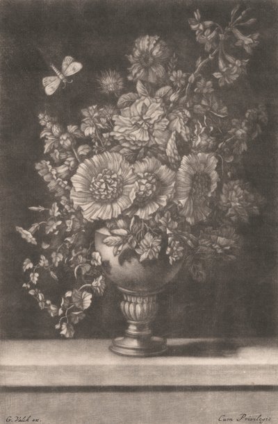 قطعة زهرة بواسطة Gerard Valk