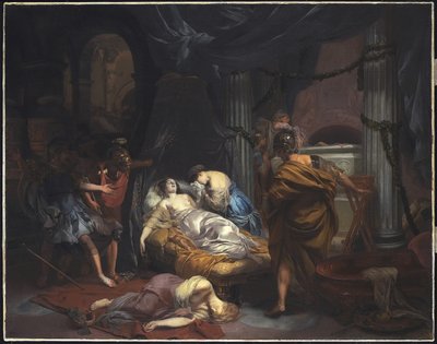 وفاة كليوباترا 1686 بواسطة جيرارد دي لايرس