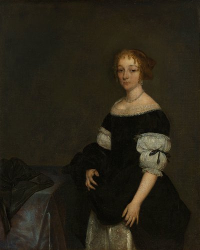 أليتا بانكراس (1649-1707) زوجة فرانسوا دي فيك بواسطة جيرارد تير بورش (الثاني)