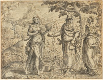 نسل البذور بين الشوك من مثل الزارع ج. 1573. بواسطة جيرارد فان جرونينجن
