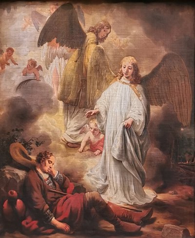 ألمانية: حلم يعقوب بالسلم إلى السماء بواسطة جيربراند فان دن إيكهوت