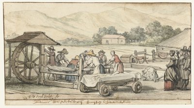 حقول التبييض بالقرب من هارلم بواسطة جيربراند فان دن إيكهوت