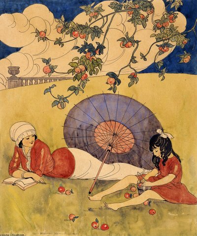 في البستان بواسطة Gerda Marie Frederike Wegener