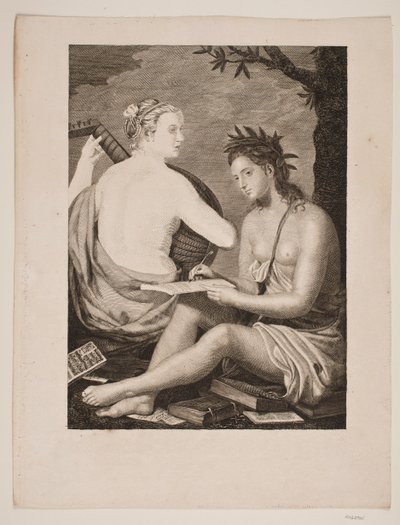 Terpsichore et Kalliope بواسطة جويرسينو
