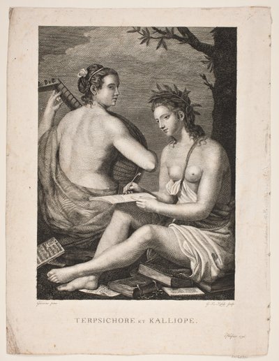 Terpsichore et Kalliope بواسطة جويرسينو