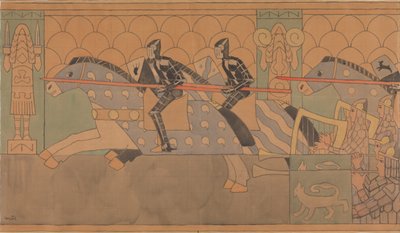 رسم الفولكلور ، 1895-1898. بواسطة جيرهارد مونته
