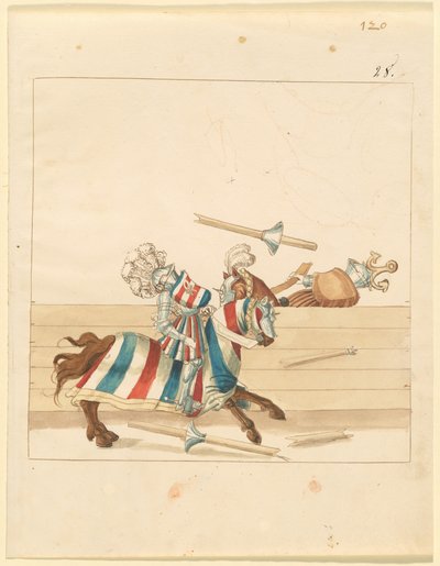 Joust الايطالية السلام بواسطة القرن السادس عشر الألماني