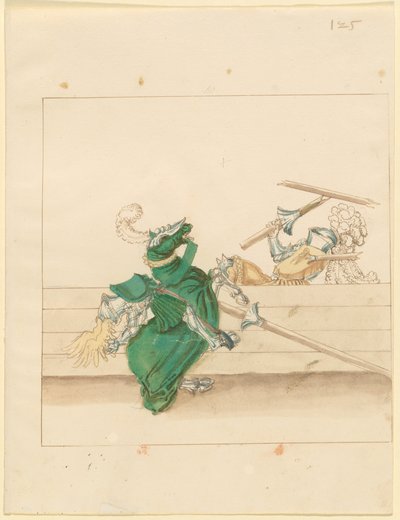Joust الايطالية السلام بواسطة القرن السادس عشر الألماني