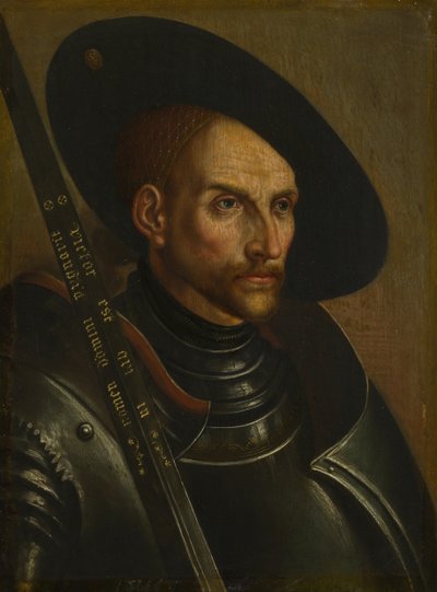 صورة إدزارد الأول ، كونت شرق فريزيا 1461-1528 ، القرن الثامن عشر بواسطة German Master