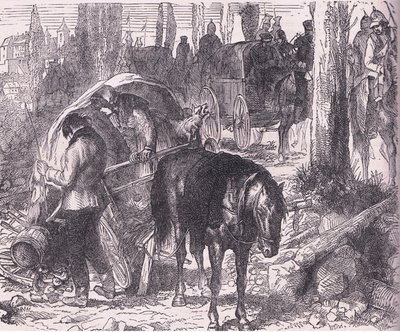 A breakdown, Cassells History of the War between France and Germany published by Cassell and Company Limited, c.1890 (litho) بواسطة المدرسة الألمانية
